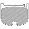 MERCE 199421OO1O Brake Pad Set, disc brake